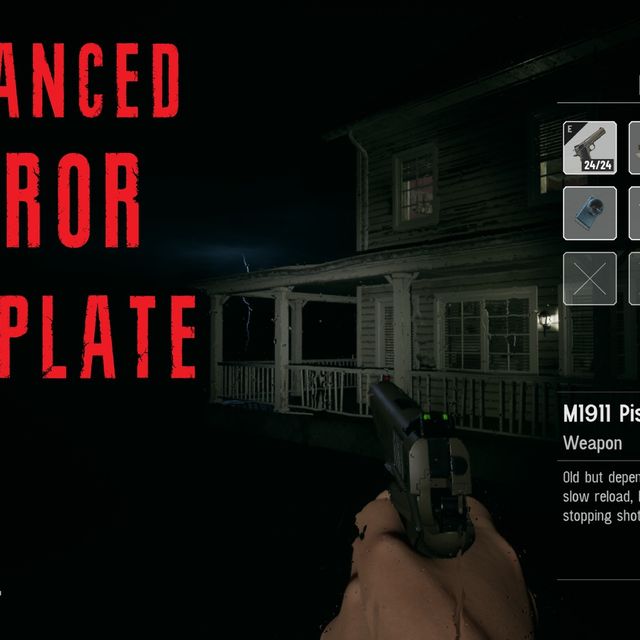 Advanced FPS Horror Template – Unreal Engine 5.1 Showcase | Community ...