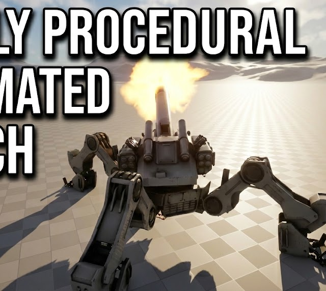 How to create procedurally animated characters using Control Rig and ...