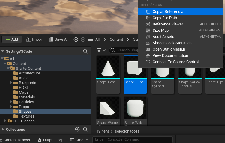 How get the path of a asset from Starter Content to use in C++ class ...