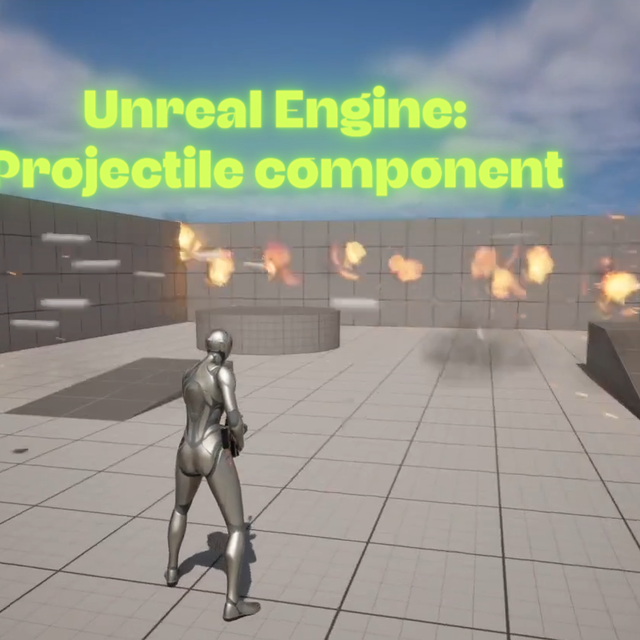 Unreal Engine: Projectile component | Community tutorial