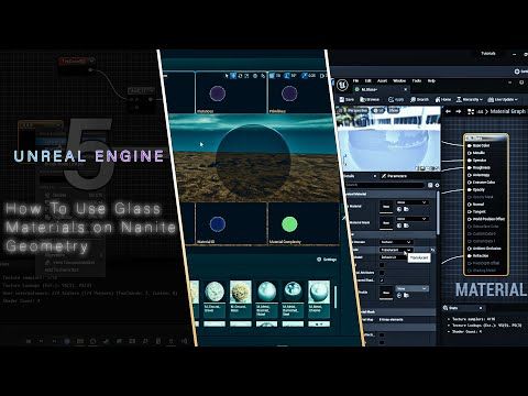 Unreal Engine 5: How To Use Glass Materials on Nanite Meshes ...