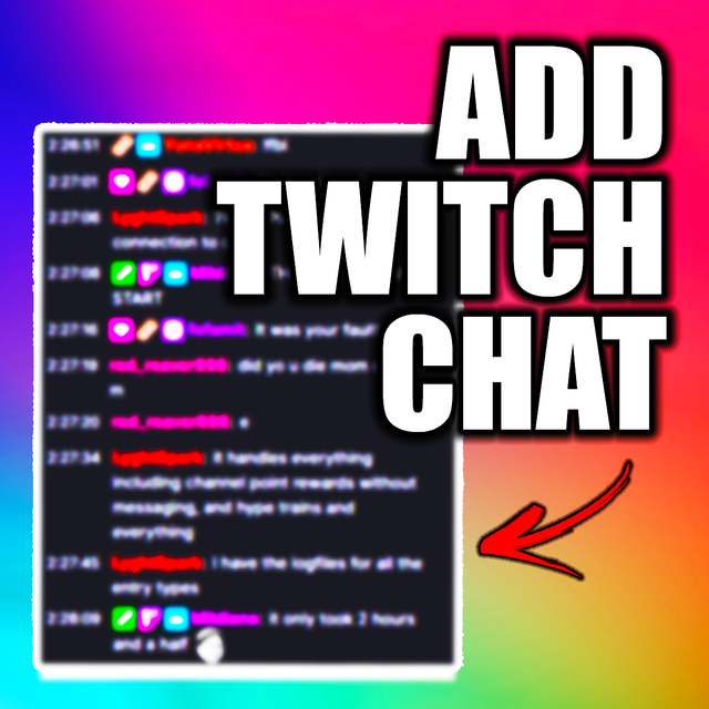 Obs How To Add Twitch Chat