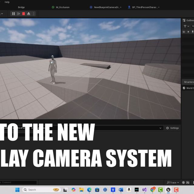 Quick Intro to the Gameplay Camera System in Unreal Engine 5.5 ...