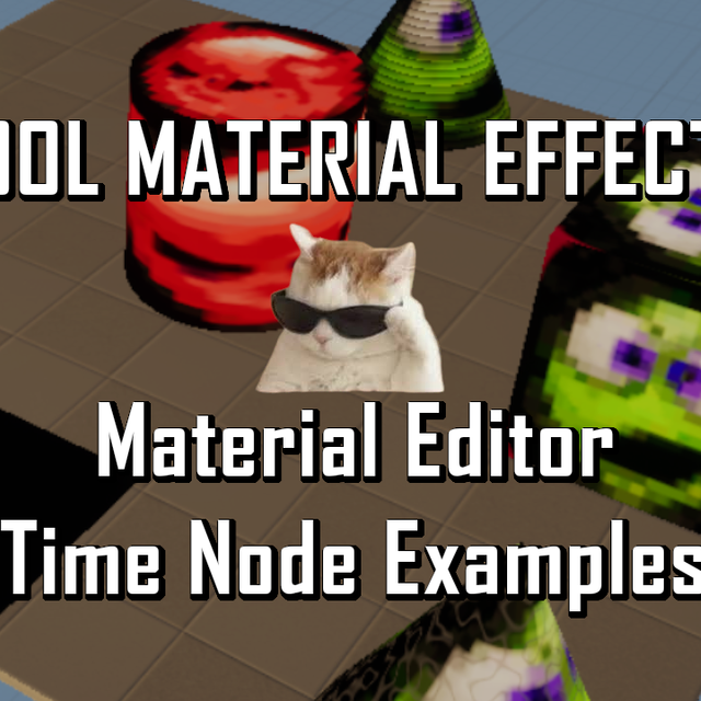 Time Node Examples (Material Editor) | Community tutorial