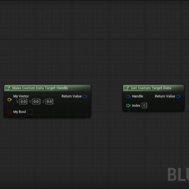 Make Custom Target Data to pass your variables via Gameplay Event ...