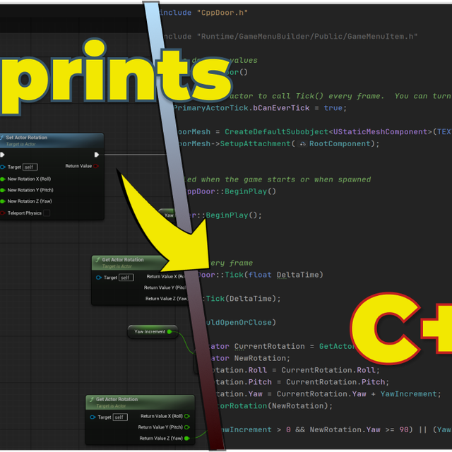 From Blueprints to C++ in Unreal Engine (Beginner Tutorial) | Community ...