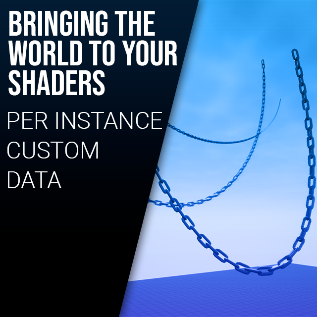 Swaying Chain Blueprint with Per-Instance Custom Data | Community tutorial