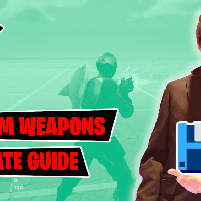 Custom Weapons + Verse Persistence System | UEFN v41.00 | Community ...