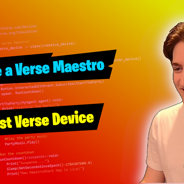 Become a Verse Maestro | Community tutorial