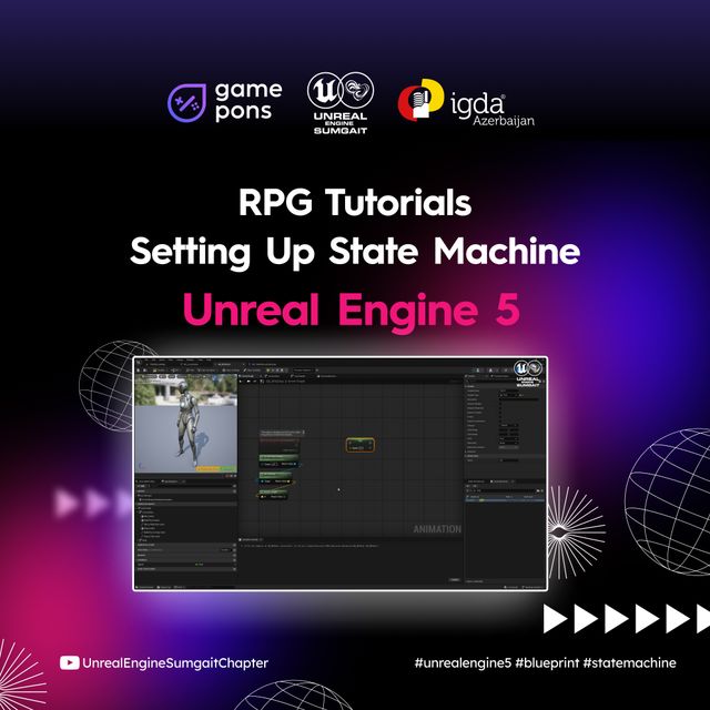 RPG Tutorials - Setting Up State Machine in Unreal Engine 5 | Community ...