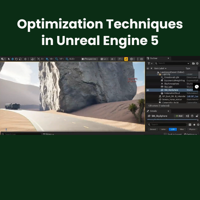 Real time optimization for cinematic workflows in Unreal Engine 5 ...
