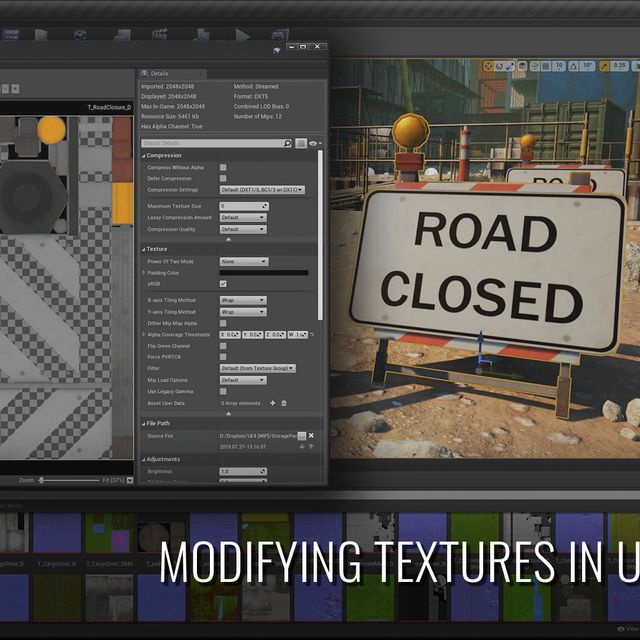 UE4 - Texture Optimizations | Community tutorial