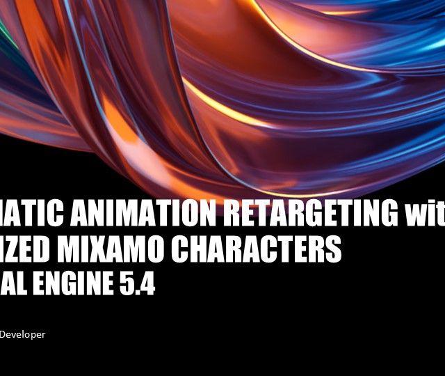 Automatic Animation Retargeting with Optimized Mixamo Characters in ...