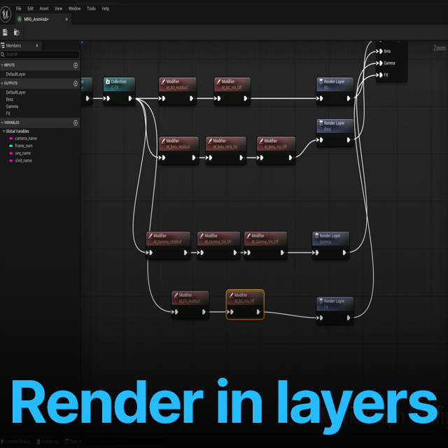 Rendering in layers with Movie Render Graph | Tutorial