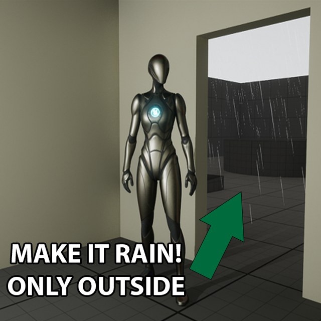 Make a rain effect that detects collisions in 5 mins! | Community tutorial