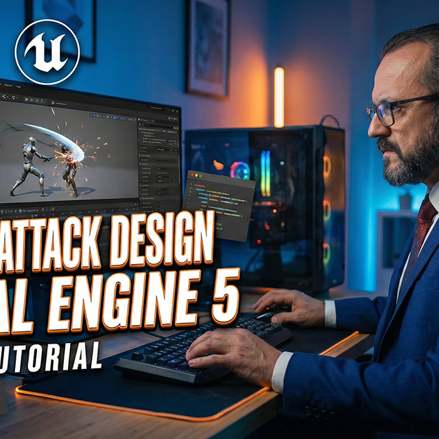 create attack design using unreal engine 5.7 | Community tutorial