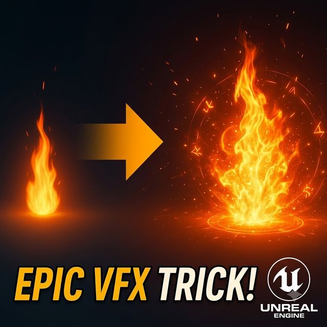 Unreal Engine 5 - Transform Basic Fire into Epic Flames with Niagara ...