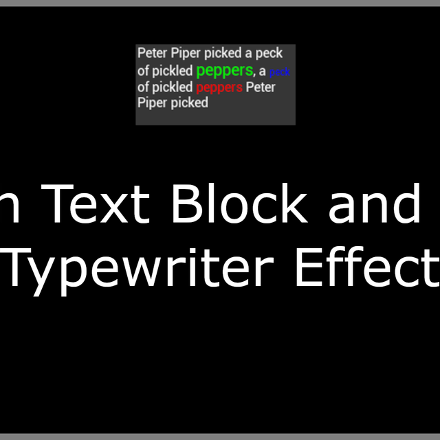 Rich Text Block and the Typewriter Effect | Community tutorial