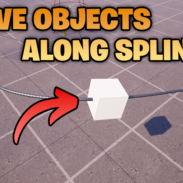 How to make OBJECTS MOVE ALONG SPLINES in UEFNHow to make OBJECTS MOVE ...
